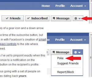The Facebook Poke Button Is No More | Merchant And Black