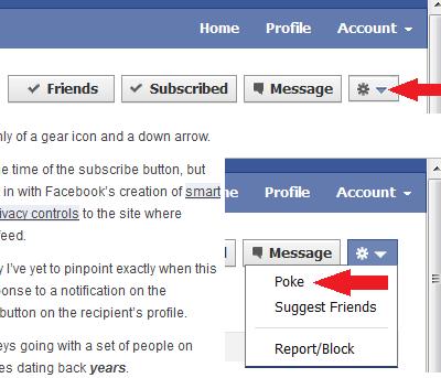 The Facebook Poke Button Is No More - Merchant And Black